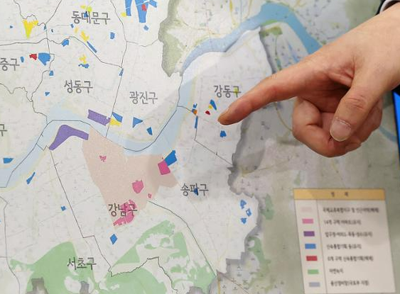 서울시 토지거래허가구역 지정현황 서울시 토지거래허가구역 지정현황
