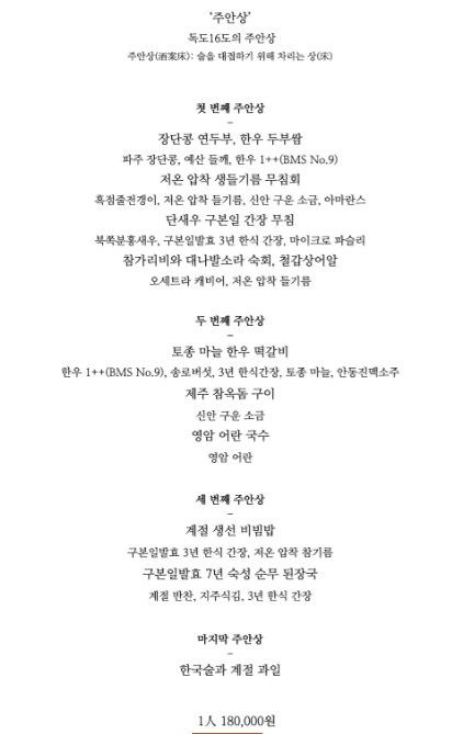흑백요리사2 김상훈의 독도16도 완벽 가이드 — 메뉴부터 예약 방법까지