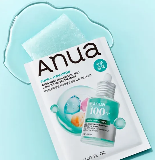 ANUA PDRN Hyaluronic Acid Capsule 100 Serum Mask