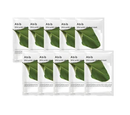 Abib Mild Acidic pH Sheet Mask [Heartleaf Fit]
