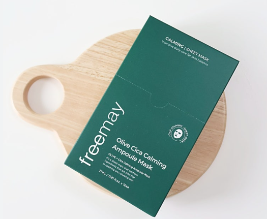 Preme Olive Cica Calming Ampoule Mask